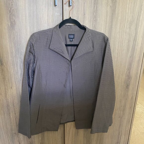 Eileen Fisher Silk Jacket - Picture 5 of 12